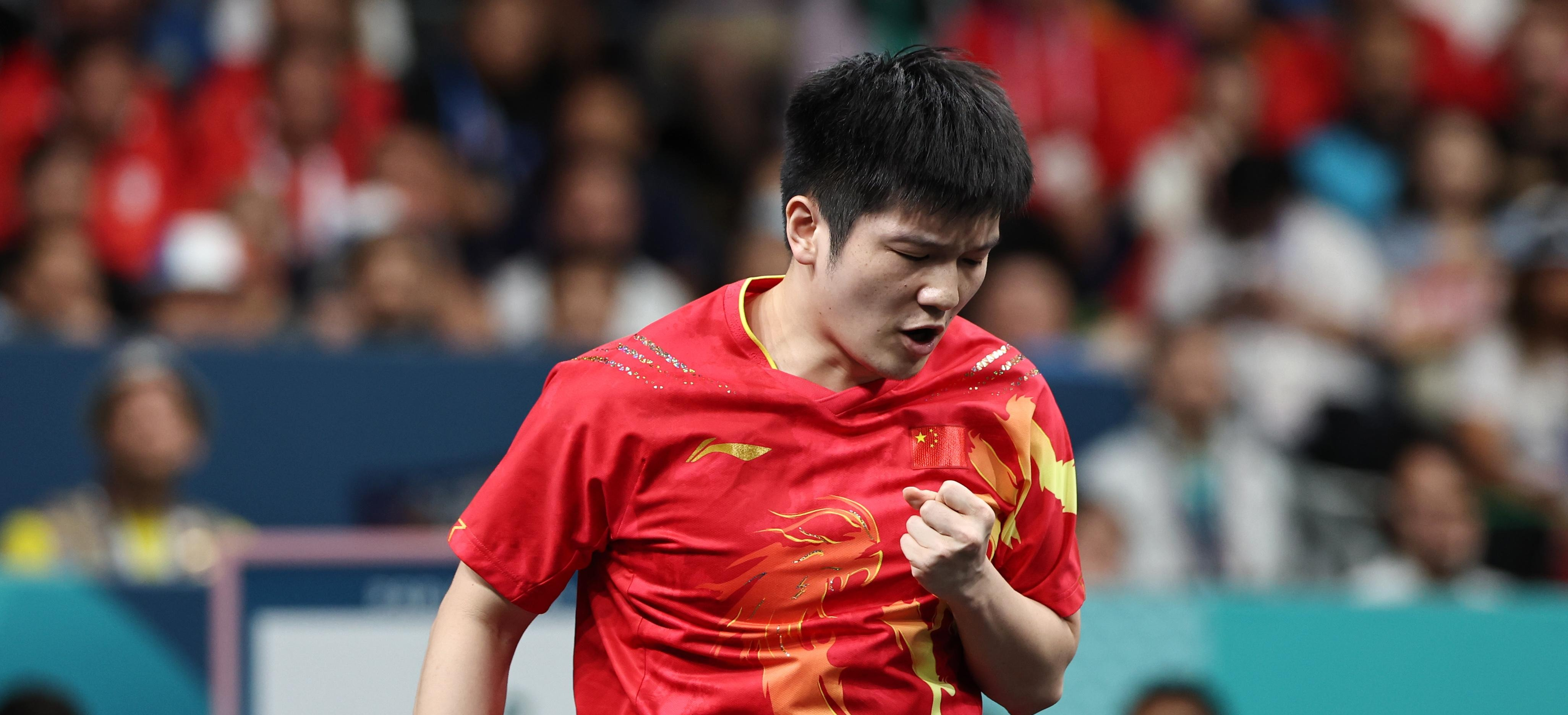 奥地利队力克德国队，樊振东统治全场